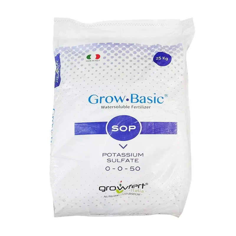 کود سولفات پتاسیم گروبیسیک ایتالیا کیسه 25 کیلویی