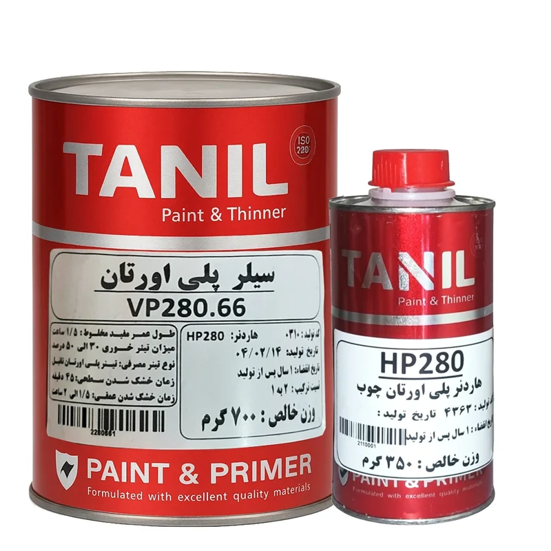 سیلر پلی اورتان چوب تانیل(VP280.66) با هاردنر
